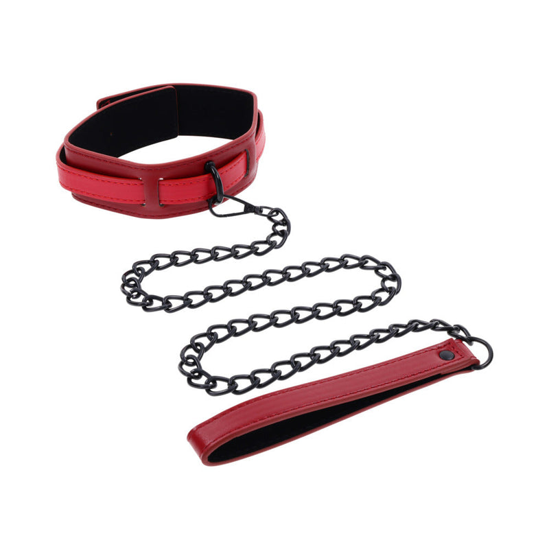 Sportsheets Sex & Mischief Ex''s & Oh''s Collar and Leash