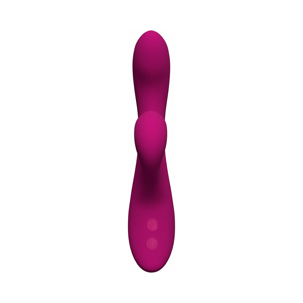 Blush Quinn Rabbit Vibrator Burgundy