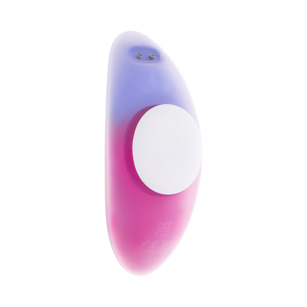 Evolved Paradise Panty Rechargeable Silicone Remote-Controlled Wearable Vibrator Pink/Purple