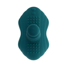 Playboy Have A Seat Rechargeable Silicone Remote-Controlled Vibrating Grind Pad Deep Teal