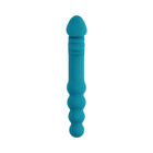 Evolved Flip Flop Rechargeable Silicone Dual-Ended Vibrator Teal