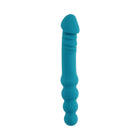 Evolved Flip Flop Rechargeable Silicone Dual-Ended Vibrator Teal