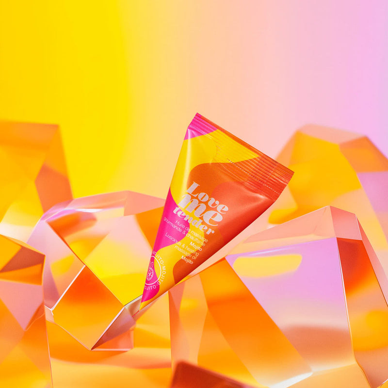 Love to Love Love Me Tender Luscious & Heating Massage Oil Mojito 0.33 oz.