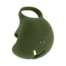 Zero Tolerance Nutty Buddy Rechargeable Cock Ring Stimulator Silicone Green