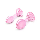b-Vibe Pink Roses Training Plug Set