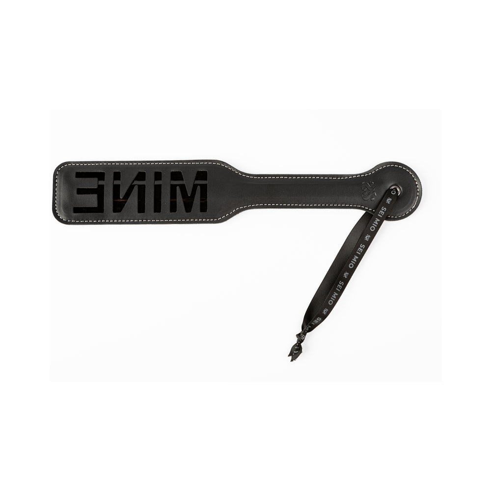 SEI MIO You''re All Mine ''MINE'' Impression Spanking Paddle