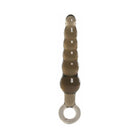 Me You Us Rippled Wand Anal Teaser Plug Black