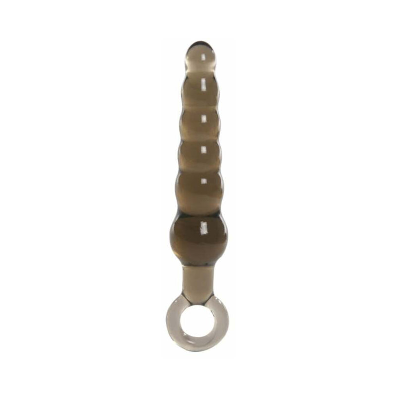 Me You Us Rippled Wand Anal Teaser Plug Black
