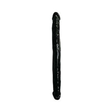 Me You Us Eighteen Double Dong 18 in. Double Ended Dildo Black