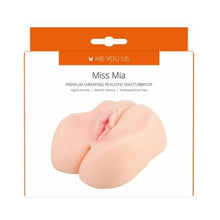 Me You Us Miss Mia Premium Vibrating Realistic Masturbator Vanilla