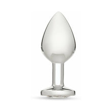 Me You Us Crystal Jewels Metal Plug Clear Medium