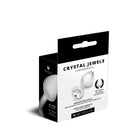 Me You Us Crystal Jewels Metal Plug Clear Medium
