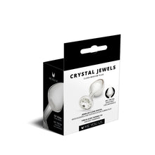 Me You Us Crystal Jewels Metal Plug Clear Medium