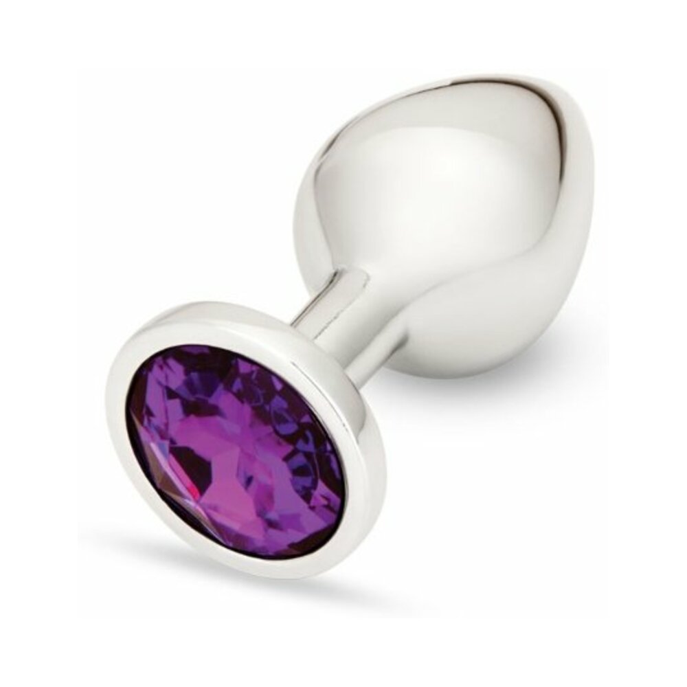 Me You Us Crystal Jewels Metal Plug Purple Medium