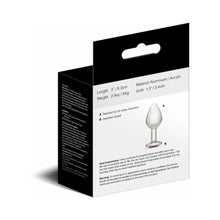 Me You Us Crystal Jewels Metal Plug Purple Medium