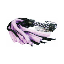 Suede & Fluff Mini Flogger Purple