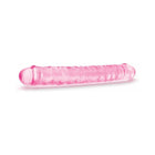 Me You Us Ultra Cock 12 in. Jelly Double Ended Dildo Pink