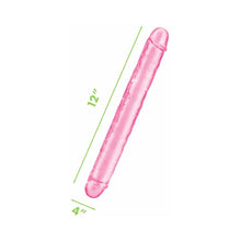 Me You Us Ultra Cock 12 in. Jelly Double Ended Dildo Pink
