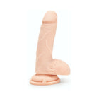 Me You Us Ultra Cock 7 in. Realistic Dual Density Dildo with Balls Vanilla