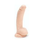 Me You Us Ultra Cock 9 in. Realistic Dual Density Dildo with Balls Vanilla