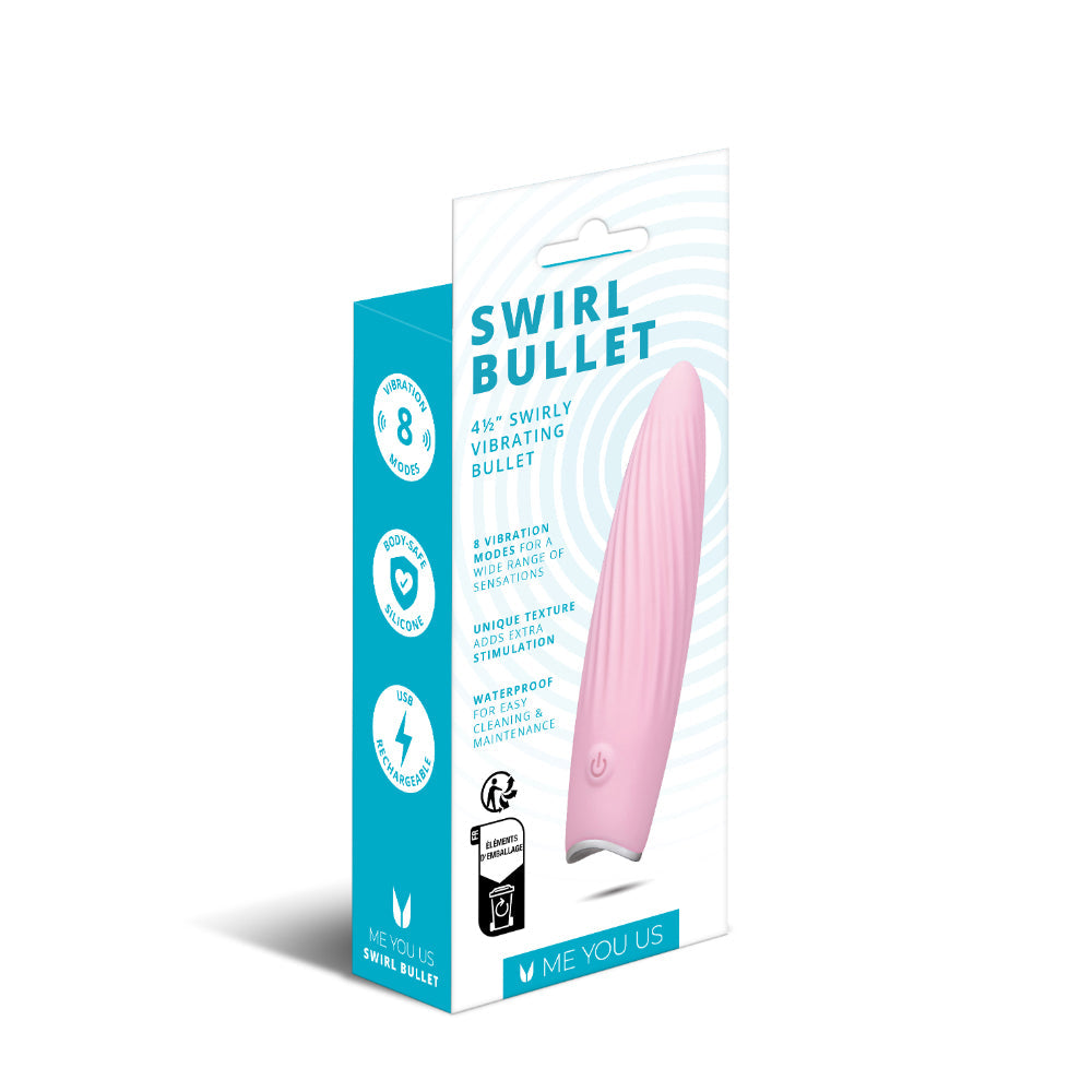 Me You Us Swirl Bullet Pink