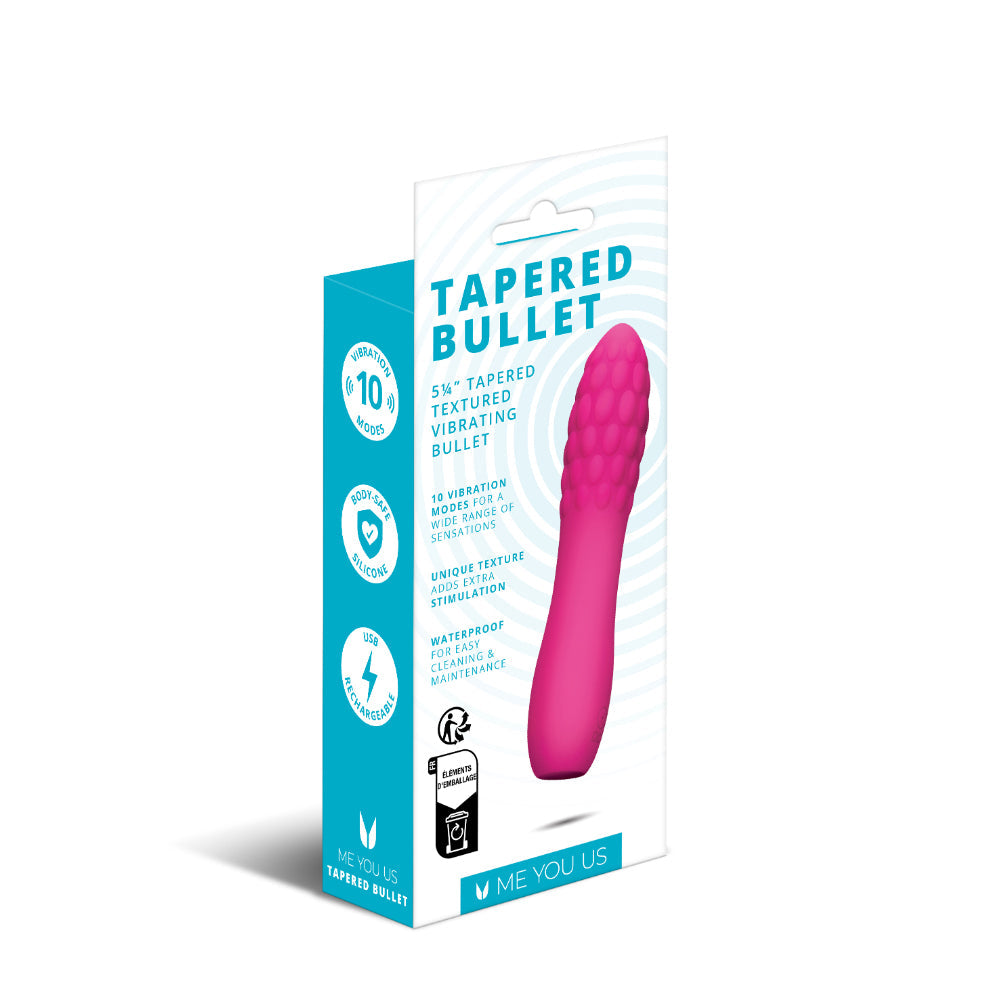 Me You Us Tapered Bullet Hot Pink