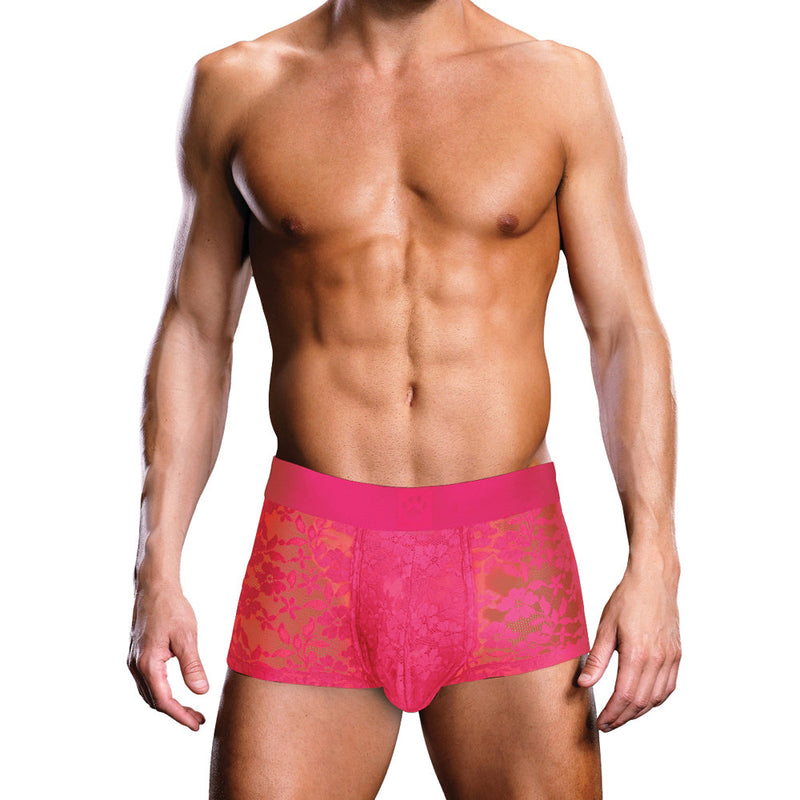 Prowler Lace Trunk Pink L