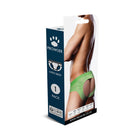 Prowler Lace Open Back Brief Neon Green L