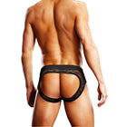 Prowler Lace Open Brief Black M
