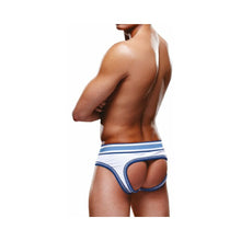 Prowler Open Brief White/Blue S