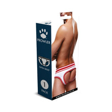 Prowler Open Brief White/Red L
