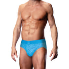 Prowler Lace Brief Neon Blue M