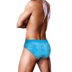 Prowler Lace Brief Neon Blue M