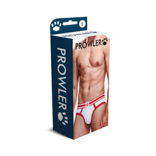 Prowler Brief White/Red S