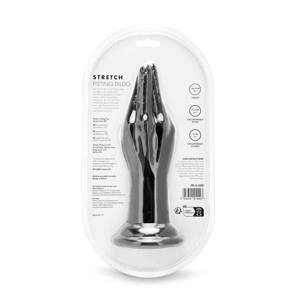 Prowler RED Stretch Fisting Dildo Black