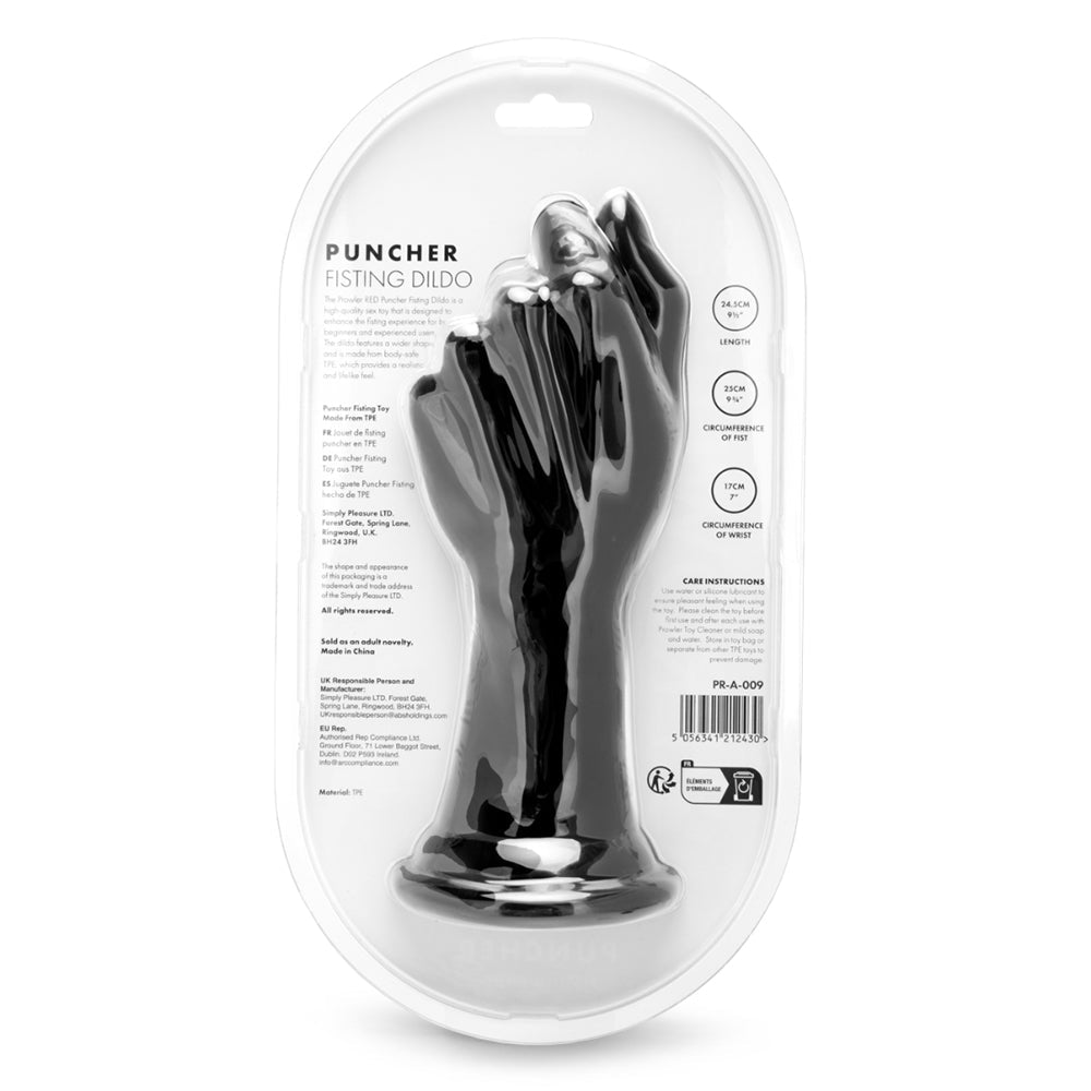 Prowler RED Puncher Fisting Dildo Black