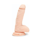 Prowler RED Ultra Cock 8 in. Realistic Dual Density Dildo with Balls Vanilla