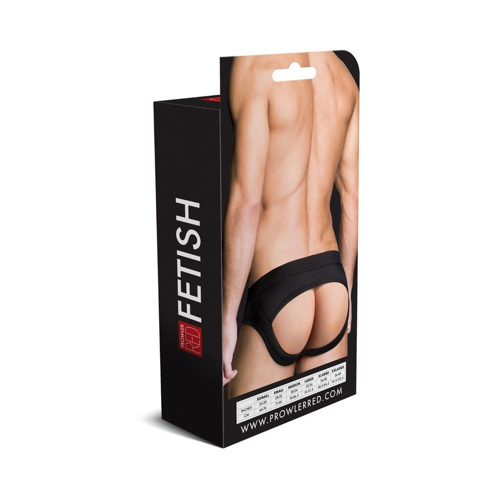 Prowler RED Assless Brief Black S