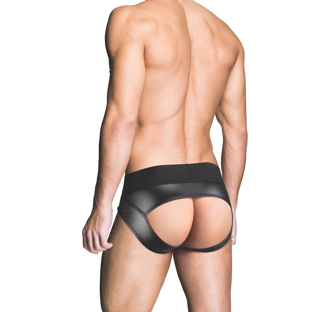 Prowler RED Wetlook Assless Brief Black S