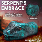 Creature Cocks Serpentine Stroker Silicone Masturbator Green