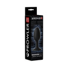 Prowler RED Weighted Butt Plug Black Medium