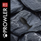 Prowler RED Weighted Butt Plug Black Medium