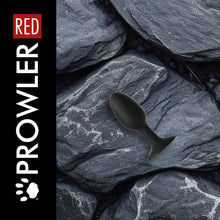 Prowler RED Weighted Butt Plug Black Medium