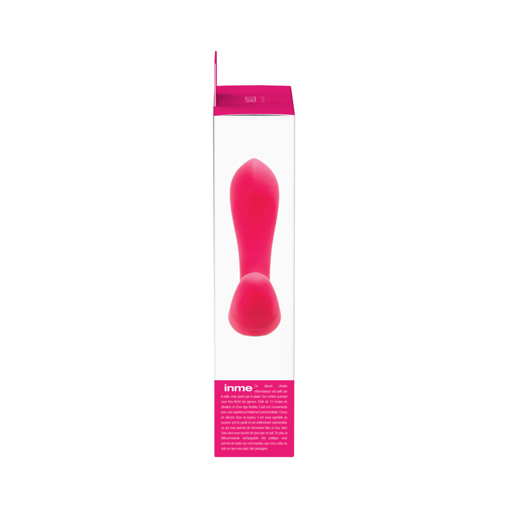 VeDO Inme Rechargeable Dual Vibe with Remote Pink