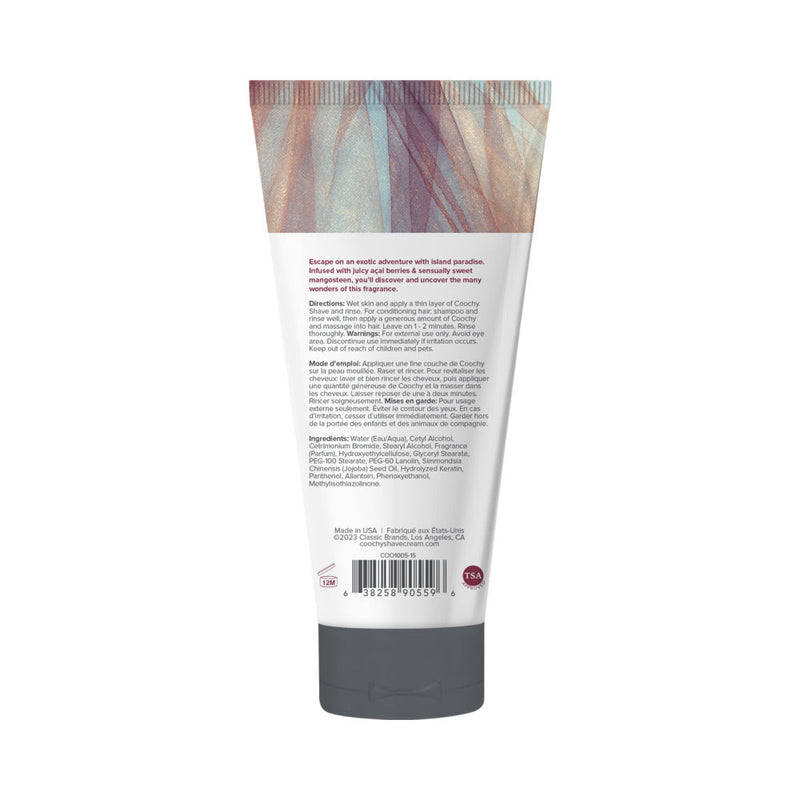Coochy Shave Cream Island Paradise 0.5 oz.