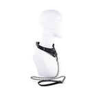Sportsheets Velvet Noir Collar & Leash
