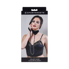 Sportsheets Velvet Noir Collar & Leash