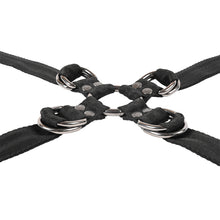 Sportsheets Velvet Noir Adjustable Hog Tie & Cuff Set