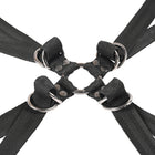 Sportsheets Velvet Noir Adjustable Hog Tie & Cuff Set