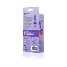 b-Vibe Butties Dart Silicone Anal Plug